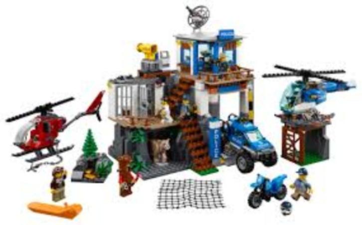Lego City Bospolitie 60174, goede staat., Kinderen en Baby's, Speelgoed | Duplo en Lego, Zo goed als nieuw, Lego, Complete set