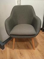 Grijze stoel, Huis en Inrichting, Stoelen, Ophalen, Zo goed als nieuw, Eén, Stof