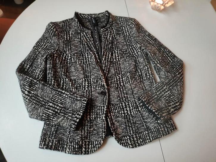 Marc Cain Luxe Jasje Maat 38/40 (M), Kleding | Dames, Jasjes, Kostuums en Pakken, Zo goed als nieuw, Jasje, Maat 38/40 (M), Ophalen of Verzenden