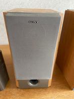 Sony SS-NX1 Speakers + 3 kleine speakers, Front, Rear of Stereo speakers, Gebruikt, Sony, 120 watt of meer