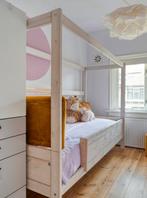 LifeTime bed met hemel whitewash hemelbed Life Time, Ophalen, Gebruikt, Overige typen
