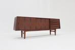 Vintage mid century Deens dressoir, Huis en Inrichting, Kasten | Dressoirs, Ophalen, Gebruikt, 200 cm of meer, 25 tot 50 cm
