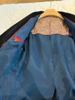 Zwart velours colbert - Carnaval jas zwart XL, Kleding | Heren, Ophalen of Verzenden, Zo goed als nieuw, Maat 52/54 (L), Zwart