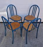 30 x Vintage schoolstoelen Bauhaus stoelen hout metaal retro, Huis en Inrichting, Stoelen, Ophalen of Verzenden, Zo goed als nieuw