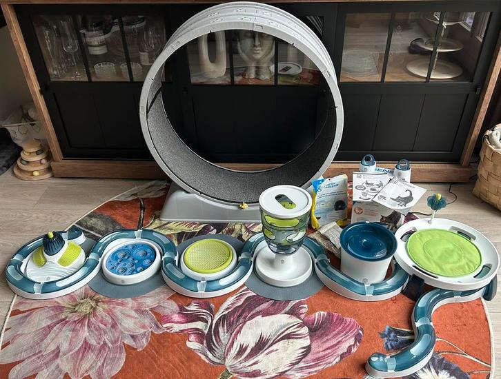 Compete set serie 1.0 catit senses cat it kat poes kitten, Dieren en Toebehoren, Kattenspeelgoed, Zo goed als nieuw, Intelligentiespeelgoed