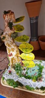 Handgemaakt decoratief boompje met vijver, Ophalen of Verzenden, Nieuw, Knutselwerk