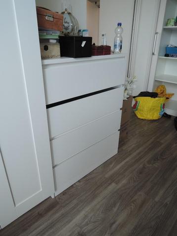 Malm ladekast IKEA wit  beschikbaar voor biedingen