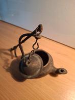 Klein Messing Keteltje met Deksel, Ophalen of Verzenden