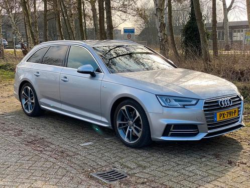 Audi A4 1.4 Tfsi 150pk S Tronic 2018 zilvergrijs S-Line, Auto's, Audi, Particulier, A4, Benzine, B, Stationwagon, Automaat, Origineel Nederlands