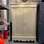 Brocante biedermeier kast - kledingkast, Ophalen of Verzenden