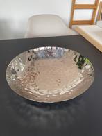 Alessi Schaal Gehamerd Design RVS joy 1, Overige materialen, Gebruikt, Schaal, Rond