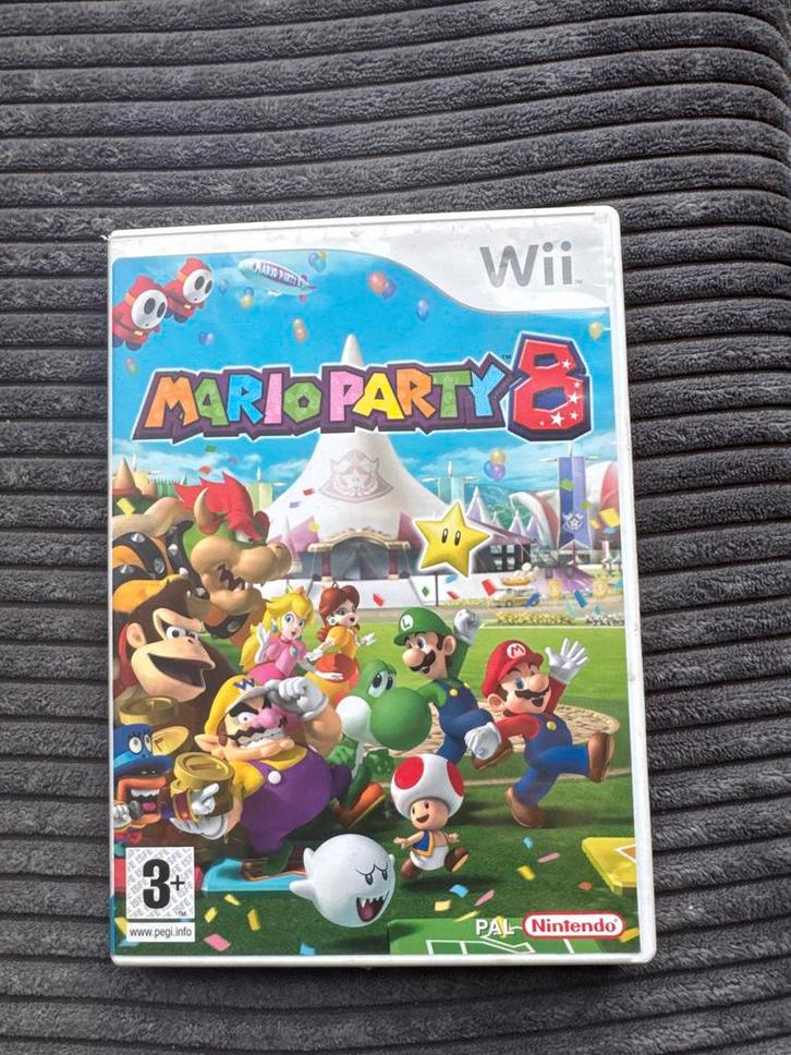 Wii Games - Mario Party 8, Ultimate Alliance, Avatar, Spelcomputers en Games, Games | Overige, Gebruikt, Avontuur en Actie, 3 spelers of meer