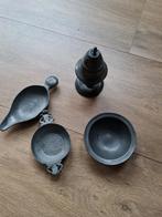 Tinnen setje, Antiek en Kunst, Ophalen of Verzenden