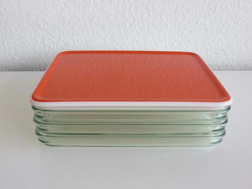 Mepal oranje vleeswarendoos 3-lagen, Huis en Inrichting, Keuken | Keukenbenodigdheden, Zo goed als nieuw, Ophalen of Verzenden