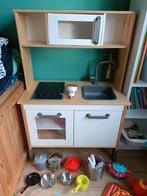 Houten Speelkeuken + Accessoires, Ophalen, Gebruikt, Hout, Speelkeuken