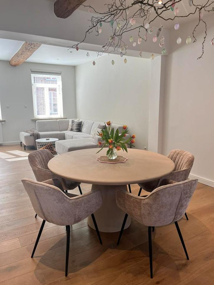 Beton ciré tafel, Huis en Inrichting, Tafels | Eettafels, Nieuw, Rechthoekig, Ophalen