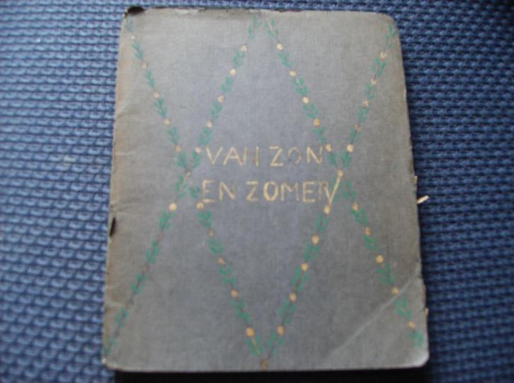 ADAMA VAN SCHELTEMA, VAN ZON EN ZOMER, GESCHREVEN, Antiek en Kunst, Antiek | Boeken en Bijbels, Ophalen of Verzenden