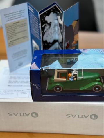Kuifje auto  de mitrailleur auto 1:43 atlas nieuw beschikbaar voor biedingen