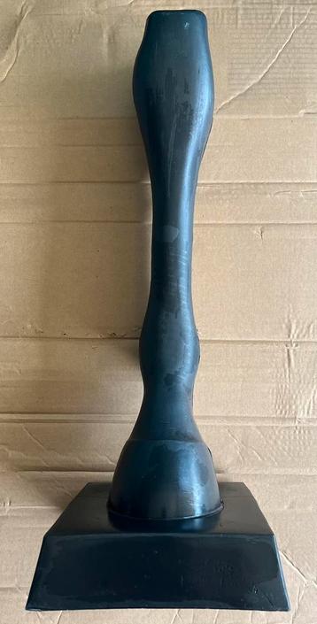Kunststof demo-model paardenbeen zwart  beschikbaar voor biedingen