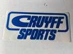 Sticker Cruijff Sports, Verzenden, Zo goed als nieuw, Merk