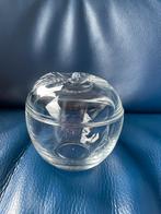 vintage glazen appel opbergdoosje van Luminarc, Ophalen of Verzenden