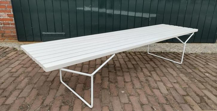 Harry Bertoia Knoll Bench - mid century vintage design bank, Huis en Inrichting, Banken | Bankstellen, Gebruikt, Rechte bank, 200 tot 250 cm