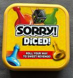 Sorry! Diced Reisspel, Hobby en Vrije tijd, Gezelschapsspellen | Bordspellen, Ophalen of Verzenden, Nieuw, Reisspel