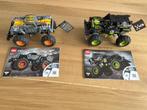 Lego Technic Monster jam sets 42118 42119, Ophalen of Verzenden, Zo goed als nieuw, Complete set, Lego