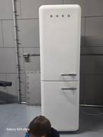 Smeg koelkast creme, 200 liter of meer, Met aparte vriezer, Zo goed als nieuw, 160 cm of meer