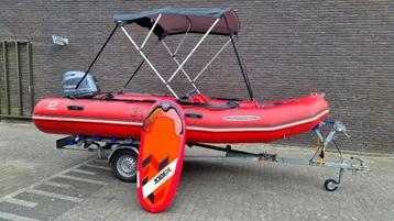 Zodiac Futura MK3 met Yamaha 50 pk en kanteltrailer beschikbaar voor biedingen