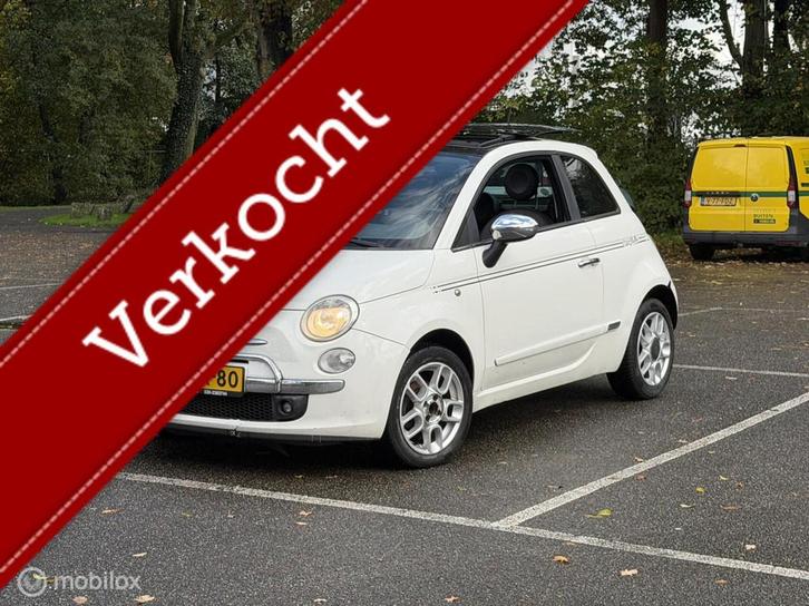 Fiat 500 1.3 JTD * 1 INJECTOR NOT GOOD *, Auto's, Fiat, Bedrijf, ABS, Airbags, Airconditioning, Alarm, Bluetooth, Centrale vergrendeling