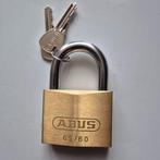 ABUS Hangslot 65/60, Doe-het-zelf en Verbouw, Hang- en Sluitwerk, Ophalen of Verzenden, Nieuw, Koper of Messing, Slot