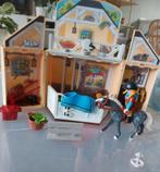Leuke inklapbare paarden stal van playmobil, Ophalen of Verzenden, Zo goed als nieuw, Complete set