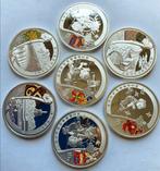 Zilver 1 oz China 2008 Olympische Spelen Zilveren 10 yuan, Ophalen of Verzenden, Zilver