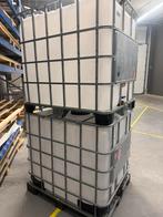 IBC container 1000 L kunststof pallet, Tuin en Terras, Regentonnen, 150 liter of meer, Ophalen, Zo goed als nieuw, Kunststof