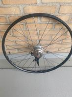 28 inch gazelle voorwiel met naafynamo, Fietsen en Brommers, Ophalen of Verzenden, Gebruikt, Algemeen, Wiel