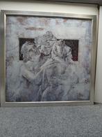 Schilderij met mooie strakke lijst en glas, Ophalen