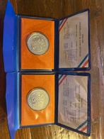 Munt Nederland 40 jaar bevrijd 2x, Ophalen, Nieuw, Nederland, Postzegel(s) of Munt(en)