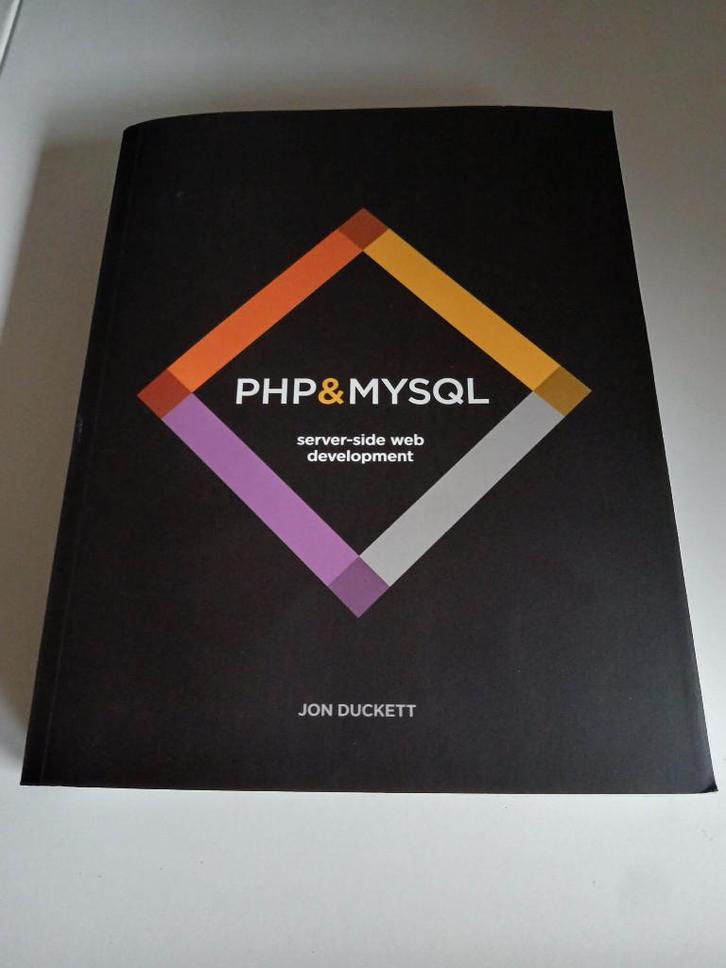 Jon Duckett - PHP & MySQL, Boeken, Informatica en Computer, Zo goed als nieuw, Programmeertaal of Theorie, Ophalen of Verzenden