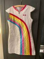 K3 regenboog jurk 3 a 6 jaar, Kinderen en Baby's, Carnavalskleding en Verkleedspullen, Ophalen of Verzenden, Gebruikt, Meisje