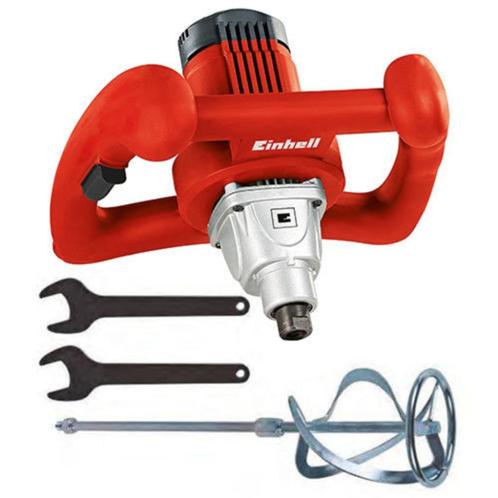 Einhell TC-MX 1400-2 E Verf- en Mortelmenger + mengstaaf!!, Doe-het-zelf en Verbouw, Betonmolens, Nieuw, Ophalen