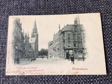 Ansichtkaart Rotterdam, 1901, Van Vollenhovenstraat beschikbaar voor biedingen
