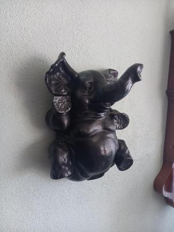 wand decoratie olifant leuk voor in kinderkamer beschikbaar voor biedingen