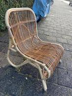Rotan fauteuil, Huis en Inrichting, Ophalen, Gebruikt, 50 tot 75 cm, Riet of Rotan