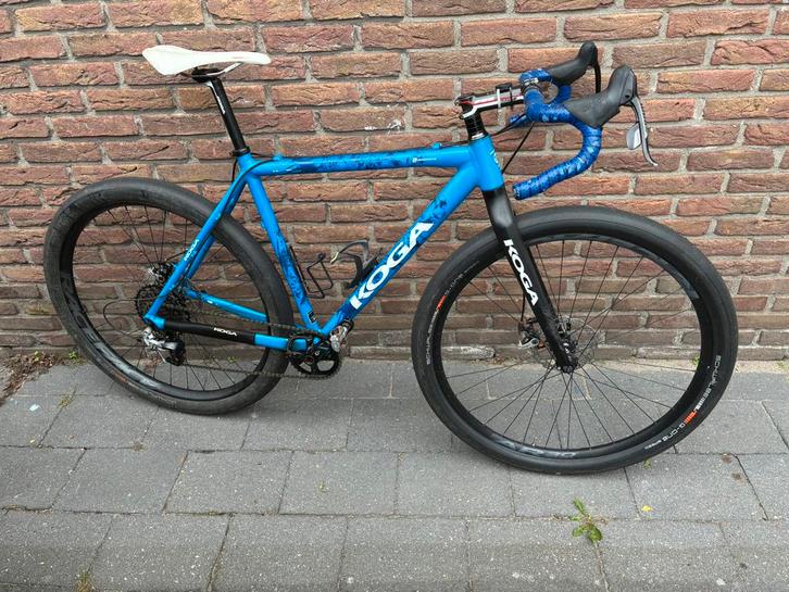 Koga Beachracer m54 met diverse upgrades, Fietsen en Brommers, Fietsen | Racefietsen, Gebruikt, Koga Miyata, 10 tot 15 versnellingen