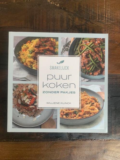 Williene Klinck - Puur koken zonder pakjes, Boeken, Kookboeken, Zo goed als nieuw, Vegetarisch, Verzenden