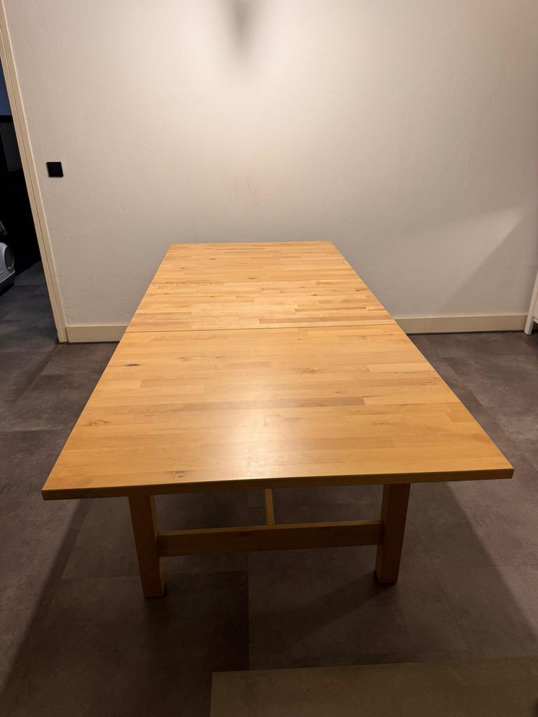 Ikea uitschuiftafel, Ophalen, Zo goed als nieuw, Rechthoekig, 50 tot 100 cm