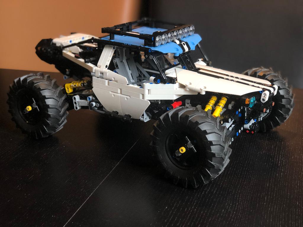 Lego MOC Radiografische RC 4WD Buggy, Kinderen en Baby's, Speelgoed | Duplo en Lego, Ophalen, Zo goed als nieuw, Complete set