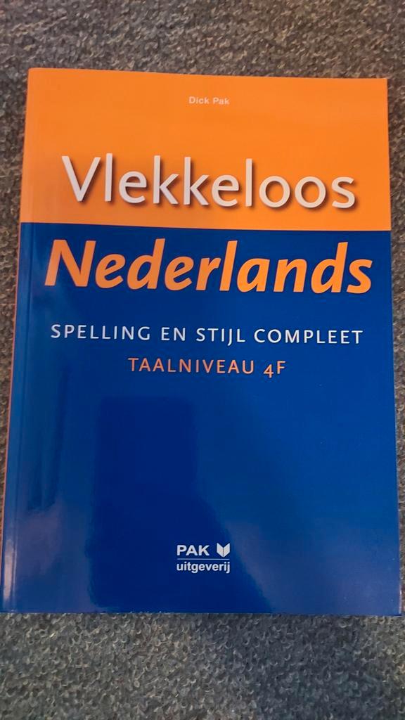 Vlekkeloos Nederlands Spelling & Stijl Compleet, Boeken, Studieboeken en Cursussen, Nieuw, HBO, Ophalen of Verzenden