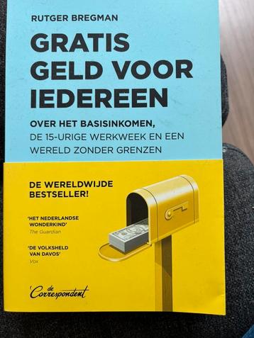 Rutger Bregman - Gratis geld voor iedereen beschikbaar voor biedingen